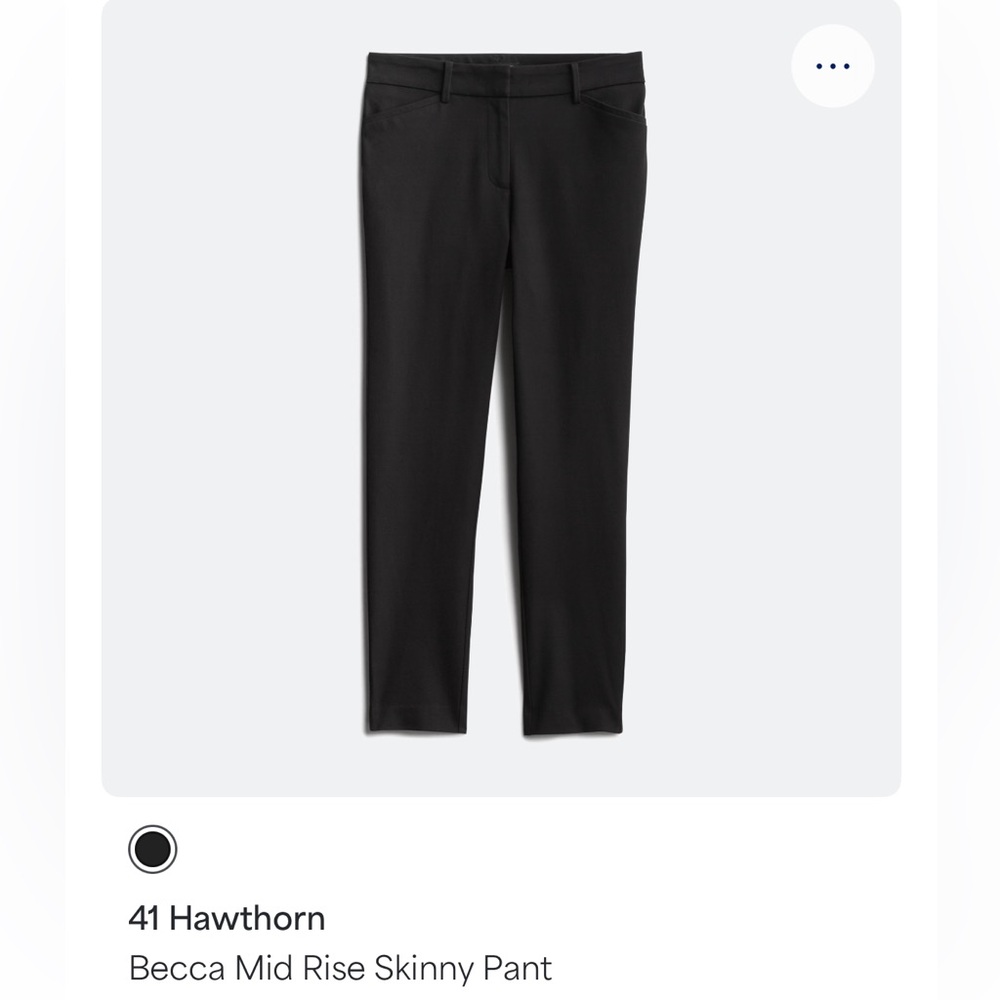 Classic Black Pants